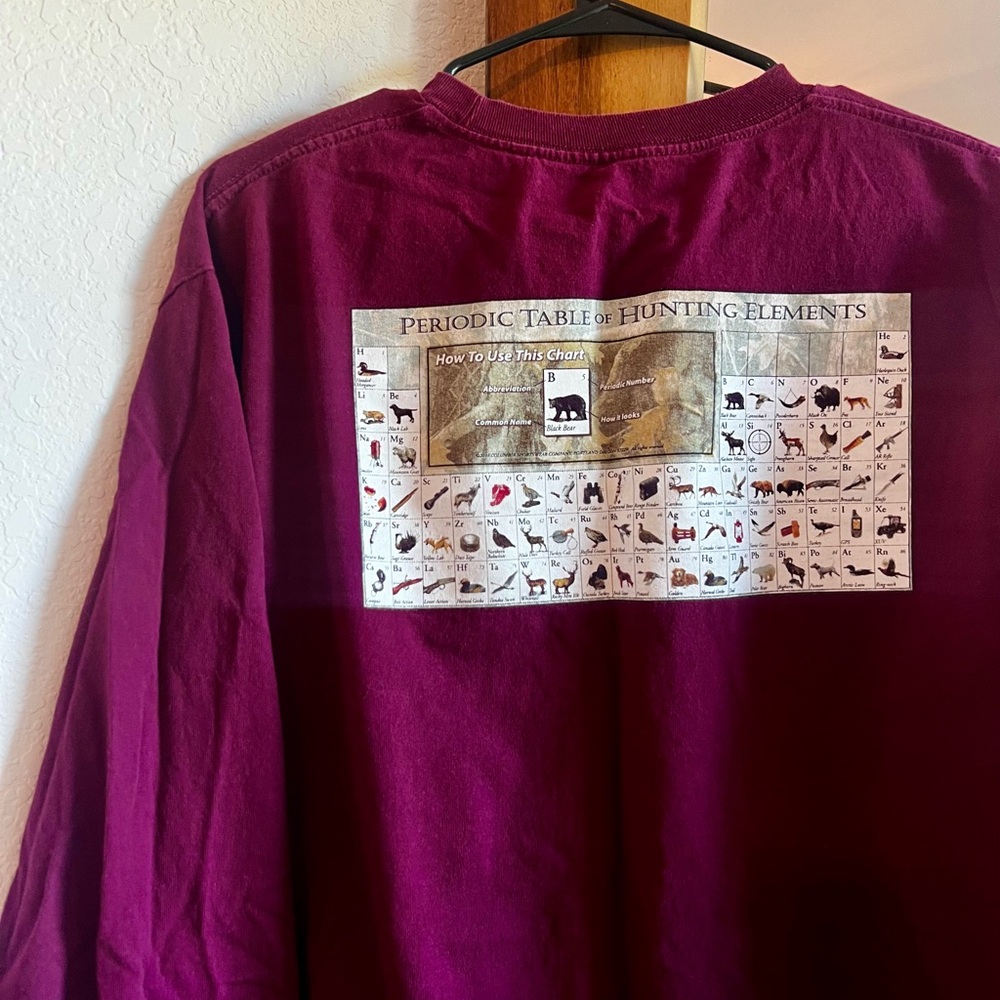 Columbia Maroon Crew Neck Long Sleeve - Picture 2 of 3